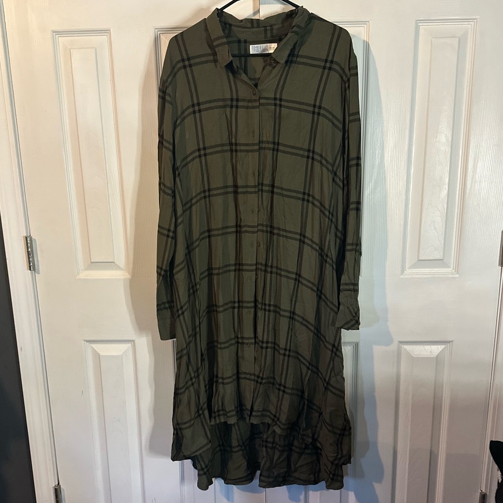 Plaid Button Up